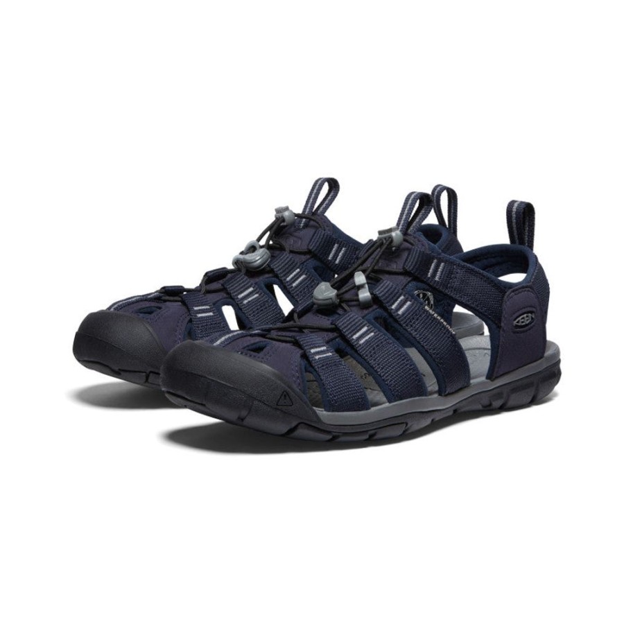 KEEN Sandals | Men'S Clearwater Cnx | Sky Captain/Black