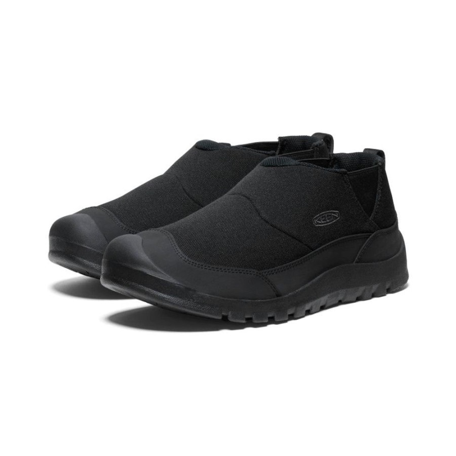 KEEN Slip-Ons | Men'S Hoodcamp Slip-On | Black/Magnet