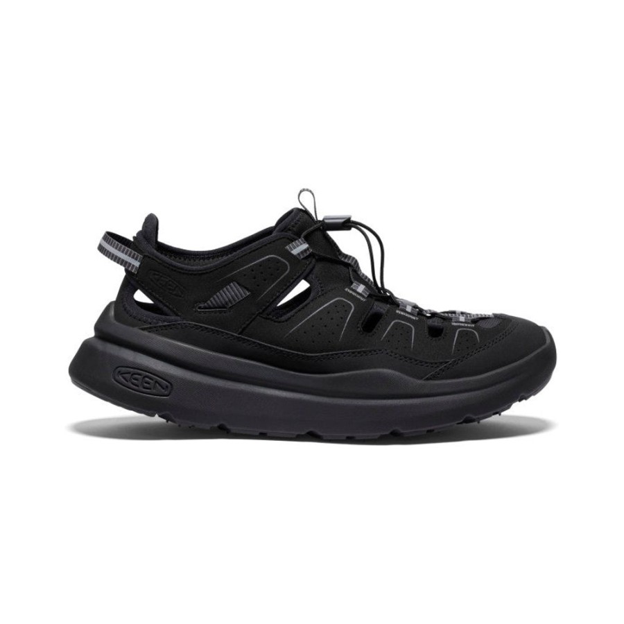 KEEN Sandals | Men'S Wk450 Walking Sandal | Black/Black