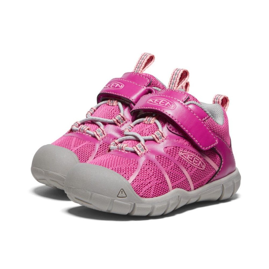 KEEN Shoes | Toddlers' Chandler 2 Cnx Sneaker | Festival Fuchsia/Ibis Rose