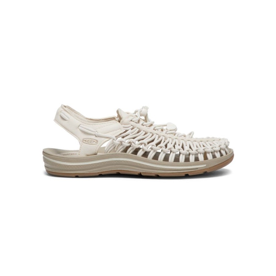 KEEN Sandals | Women'S Uneek Sneaker | White Cap/Cornstalk