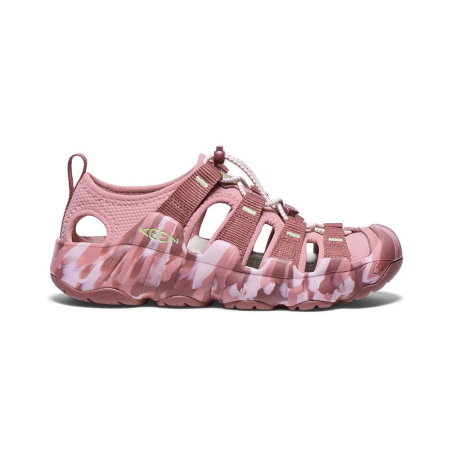 KEEN Sandals | Women'S Hyperport H2 Sandal | Nostalgia Rose/Daiquiri Green