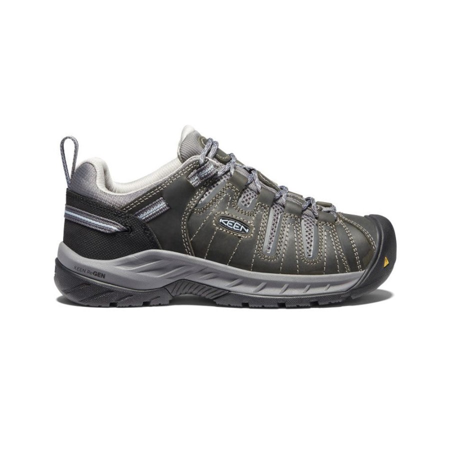 KEEN Work Boots & Shoes | Women'S Flint Ii (Soft Toe) | Steel Grey/Paloma