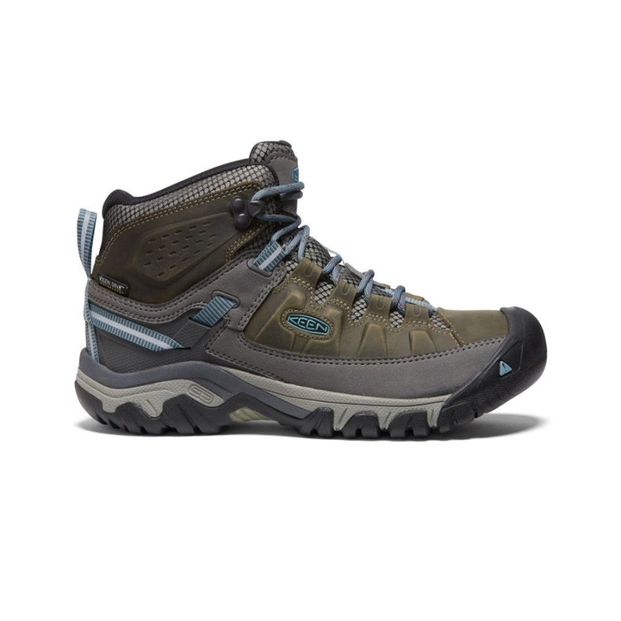 KEEN Boots | Women'S Targhee Iii Waterproof Mid | Magnet/Atlantic Blue