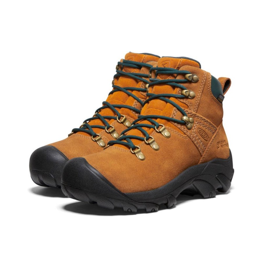 KEEN Boots | Women'S Pyrenees Waterproof Boot X Leave No Trace | Keen Maple/Marmalade