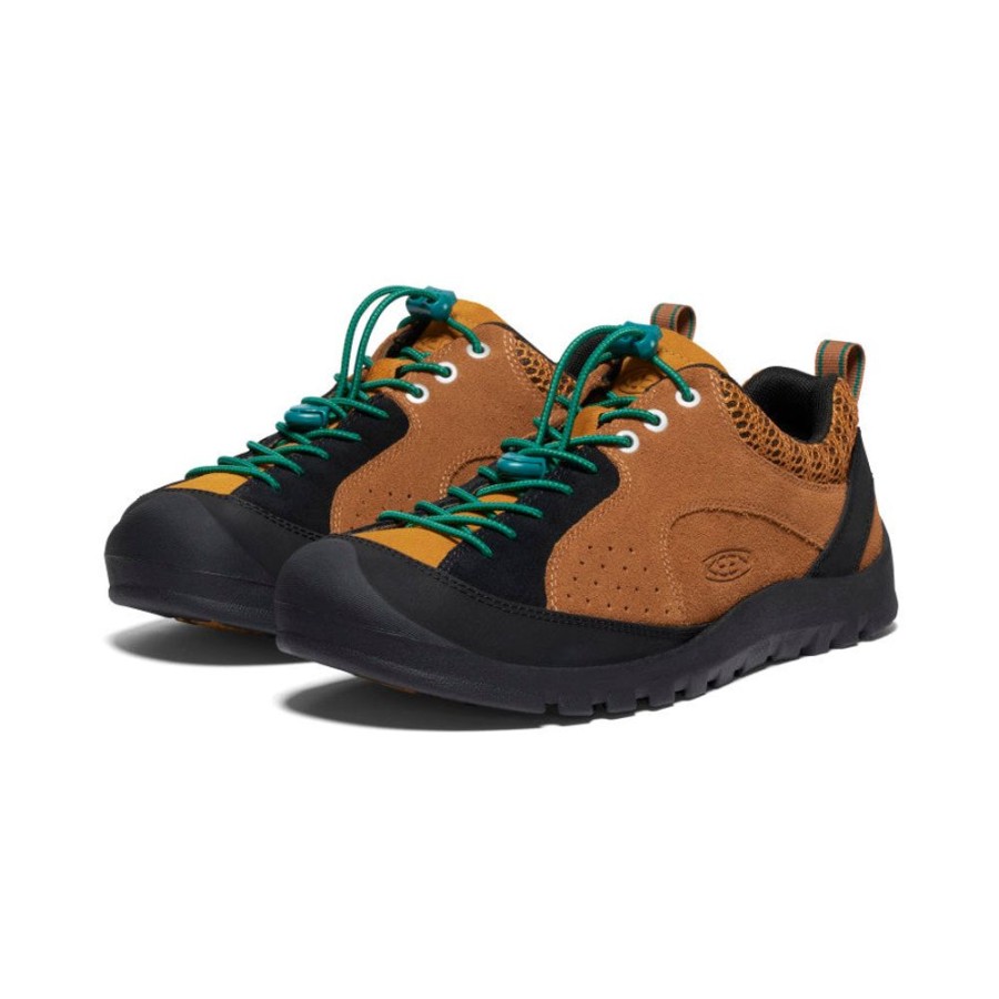 KEEN Shoes | Men'S Jasper Rocks Sneaker | Keen Maple/Jolly Green