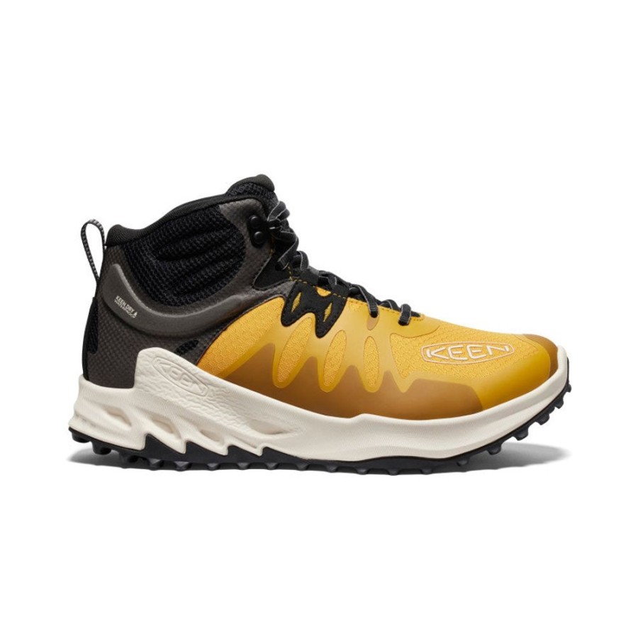 KEEN Boots | Men'S Zionic Waterproof Hiking Boot | Golden Yellow/Birch