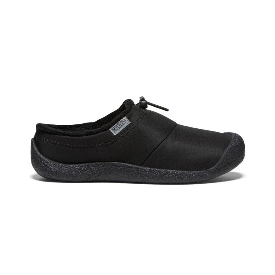 KEEN Slip-Ons | Women'S Howser Iii Slide | Black Smooth Nylon