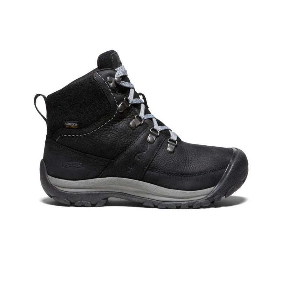 KEEN Boots | Women'S Kaci Iii Winter Waterproof Boot | Black/Steel Grey