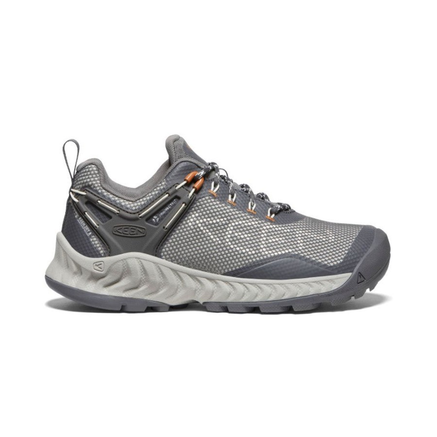 KEEN Shoes | Women'S Nxis Evo Waterproof Shoe | Steel Grey/Keen Maple