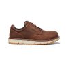 KEEN Work Boots & Shoes | Men'S San Jose Oxford (Aluminum Toe) | Gingerbread/Off White