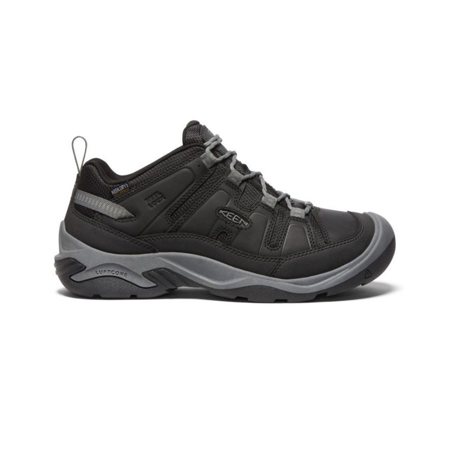 KEEN Shoes | Men'S Circadia Waterproof Shoe | Black/Steel Grey