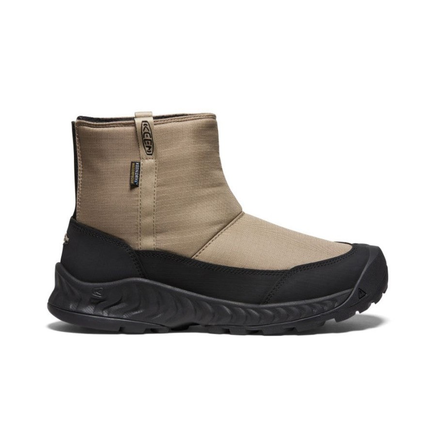 KEEN Boots | Men'S Hood Nxis Waterproof Winter Pull-On | Brindle/Black