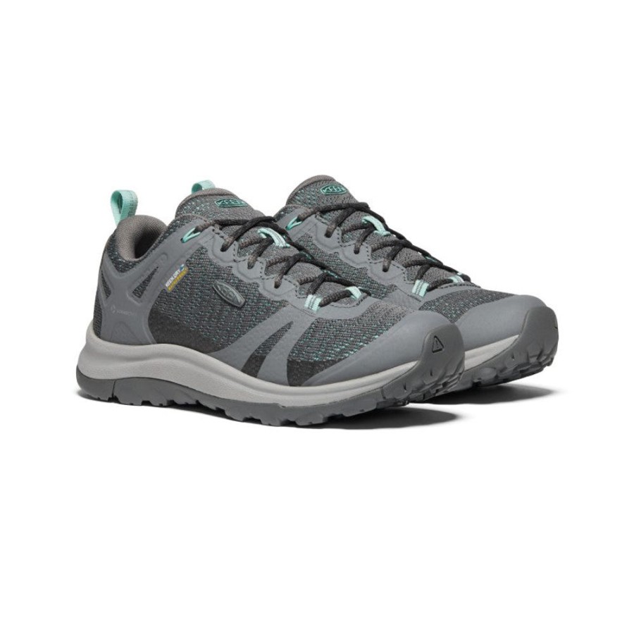 KEEN Shoes | Women'S Terradora Ii Waterproof Shoe | Steel Grey/Ocean Wave