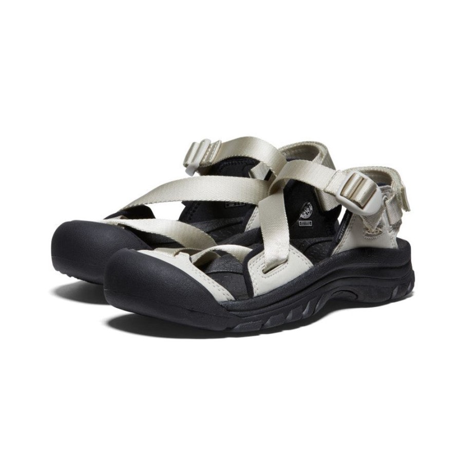 KEEN Sandals | Women'S Zerraport Ii Sandal | Silver Birch/Black