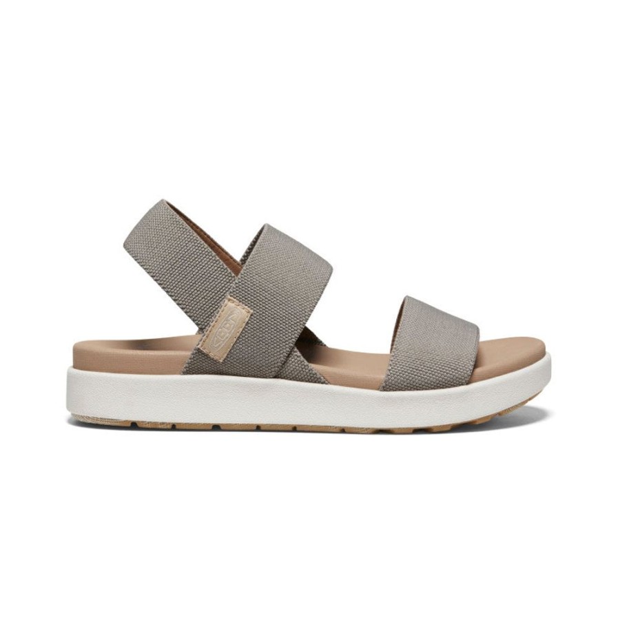 KEEN Sandals | Women'S Elle Backstrap Sandal | Brindle/Birch