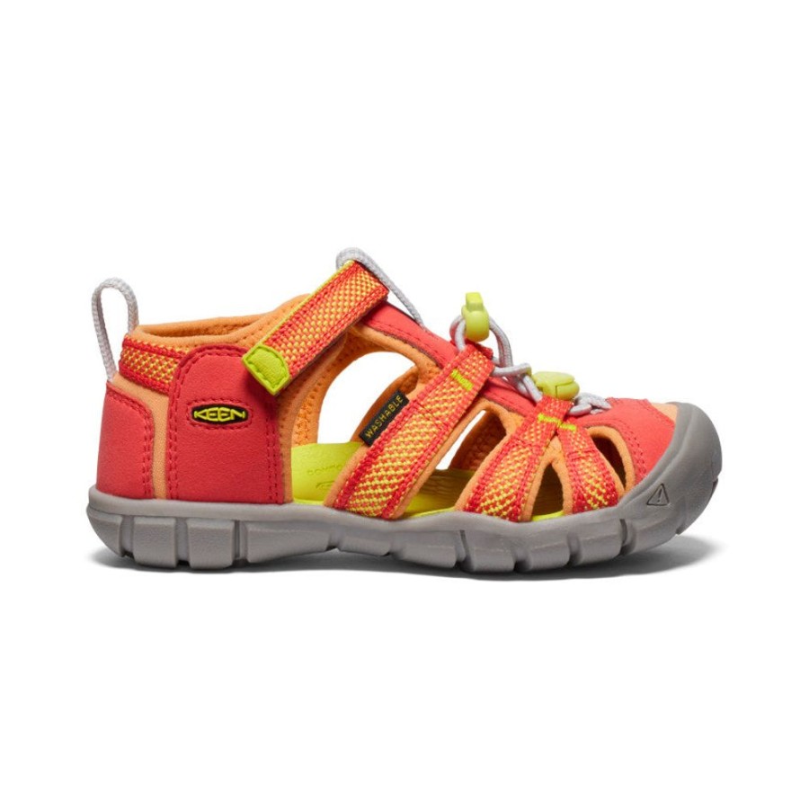 KEEN Sandals | Little Kids' Seacamp Ii Cnx | Cayenne/Evening Primrose