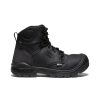 KEEN Work Boots & Shoes | Men'S Independence 6" Waterproof Boot (Soft Toe) | Black/Black