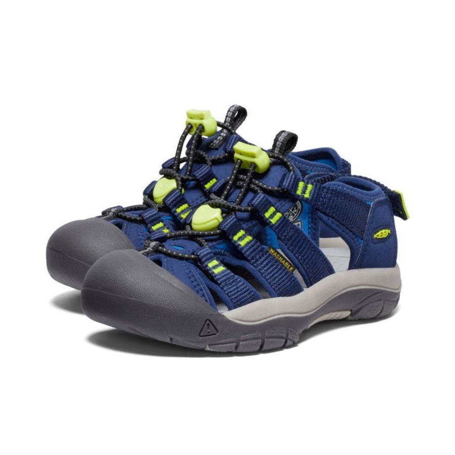 KEEN Sandals | Little Kids' Newport Boundless Sandal | Naval Academy/Evening Primrose