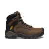 KEEN Work Boots & Shoes | Men'S Louisville 6" Waterproof Boot (Steel Toe) | Cascade Brown