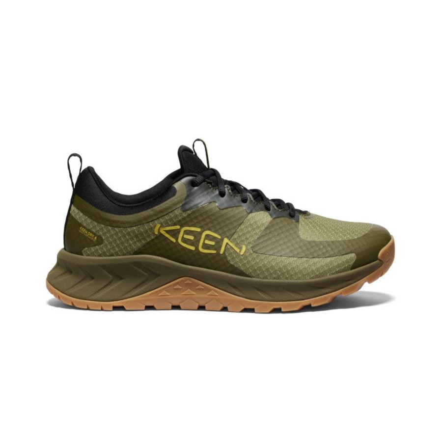 KEEN Shoes | Men'S Versacore Waterproof Shoe | Dark Olive/Antique Moss