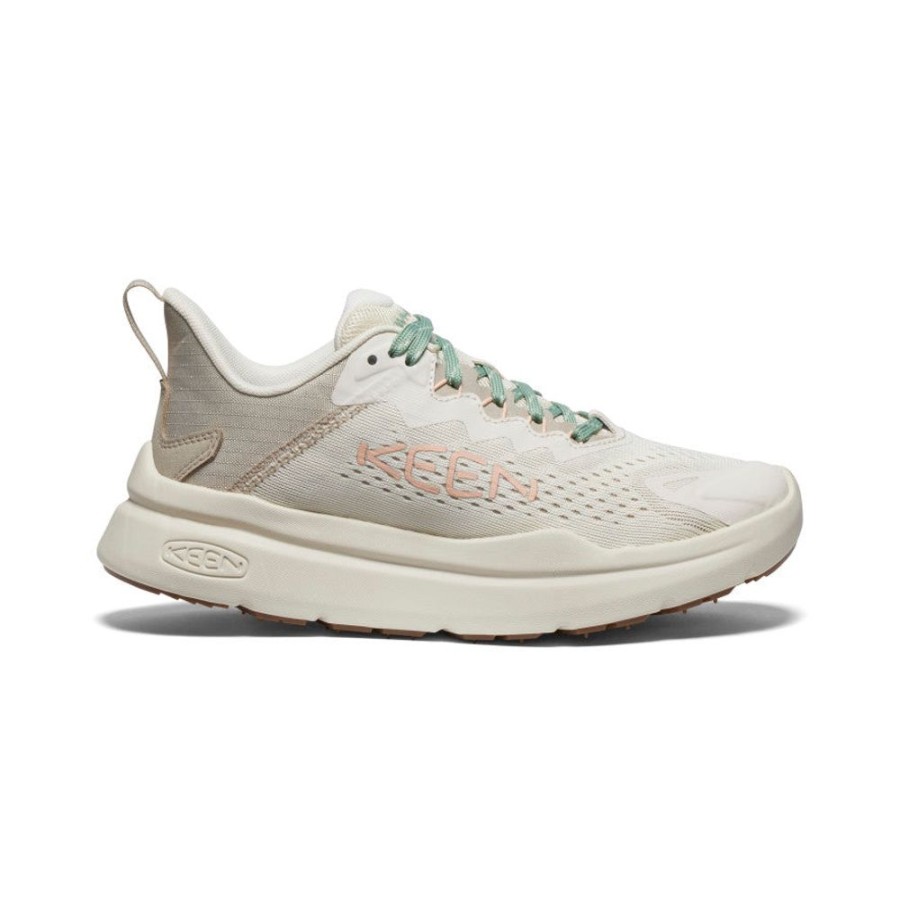 KEEN Shoes | Women'S Wk450 Walking Shoe | Birch/Peach Parfait