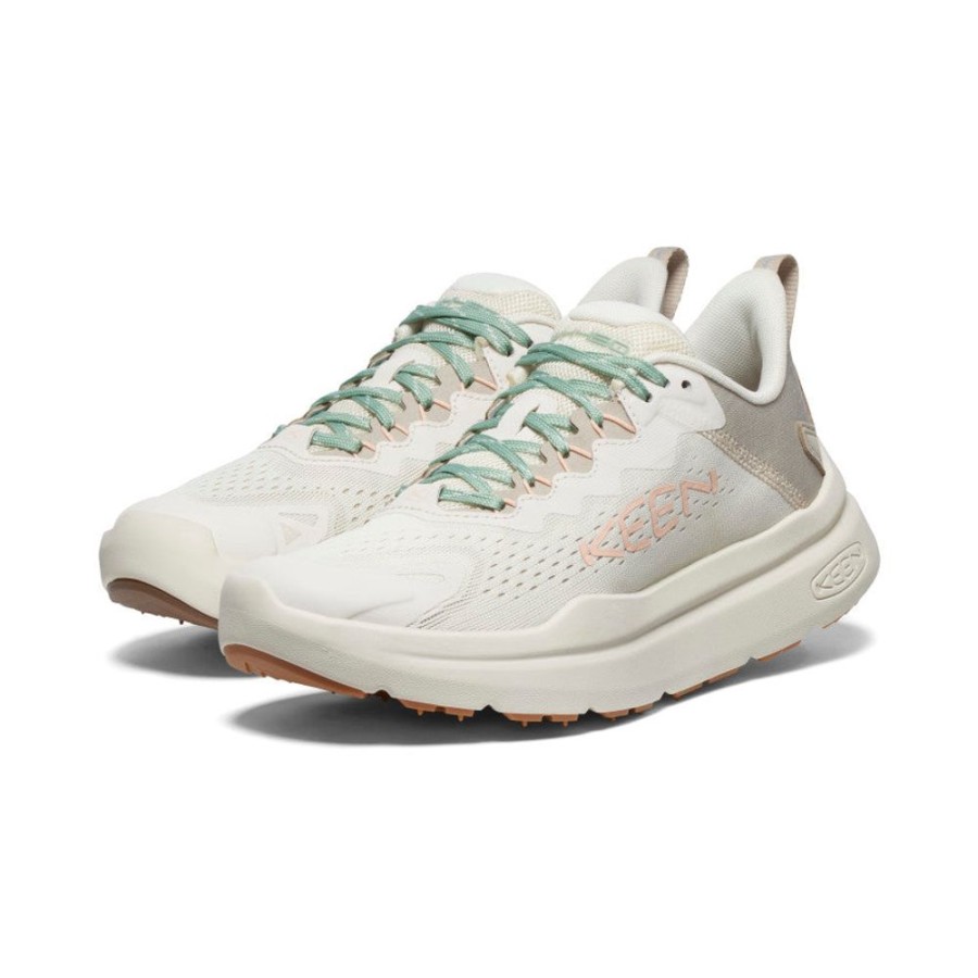 KEEN Shoes | Women'S Wk450 Walking Shoe | Birch/Peach Parfait