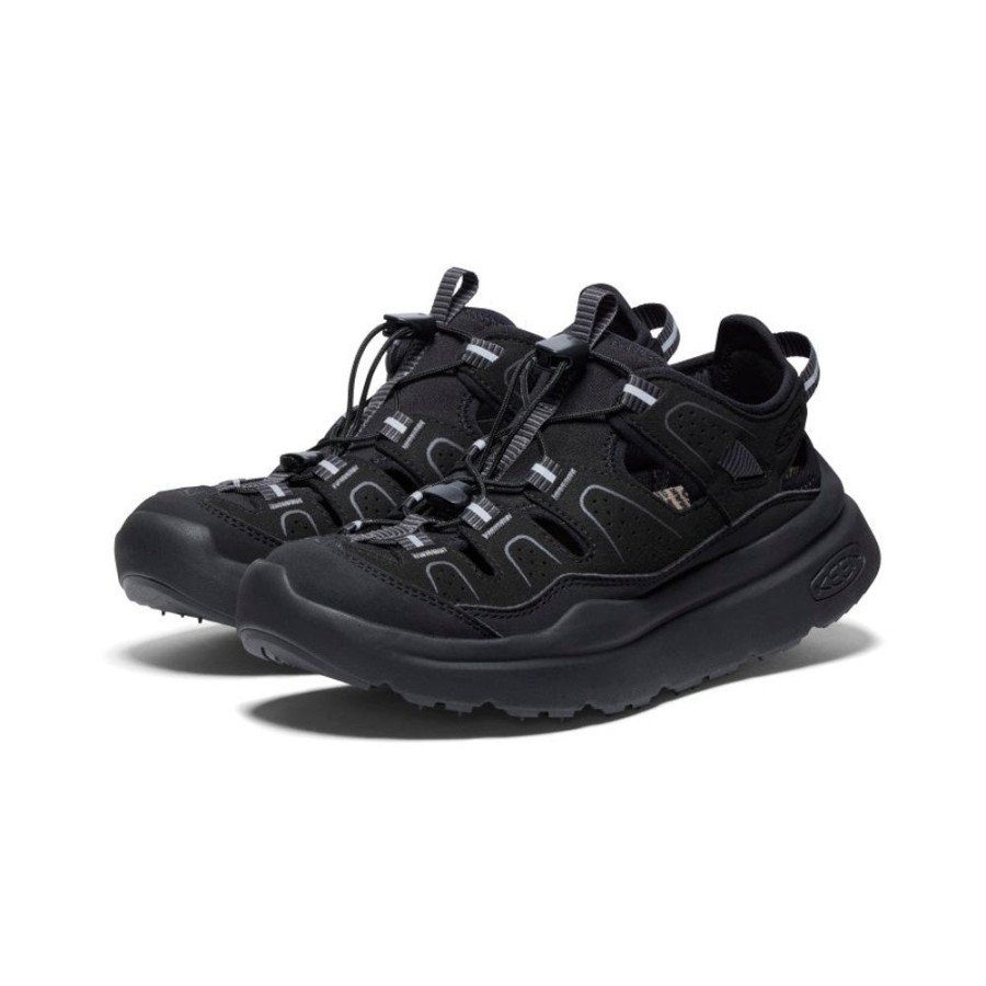 KEEN Sandals | Women'S Wk450 Walking Sandal | Black/Black