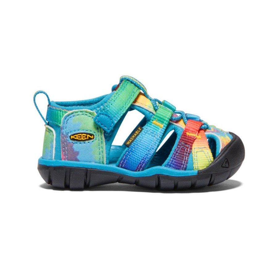 KEEN Sandals | Toddlers' Seacamp Ii Cnx | Vivid Blue/Original Tie Dye