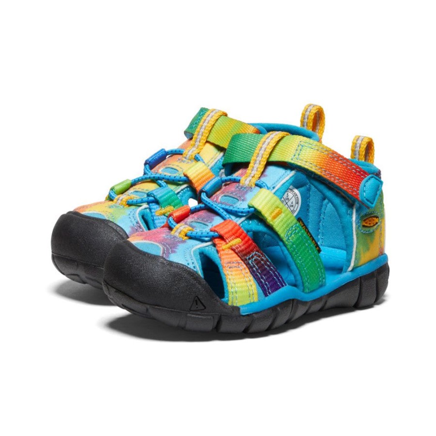 KEEN Sandals | Toddlers' Seacamp Ii Cnx | Vivid Blue/Original Tie Dye