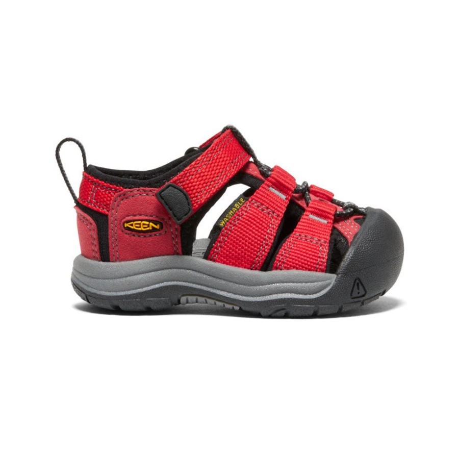 KEEN Sandals | Toddlers' Newport H2 | Ribbon Red/Gargoyle