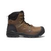 KEEN Work Boots & Shoes | Men'S Independence 6" Waterproof Boot (Carbon Fiber Toe) | Dark Earth/Black