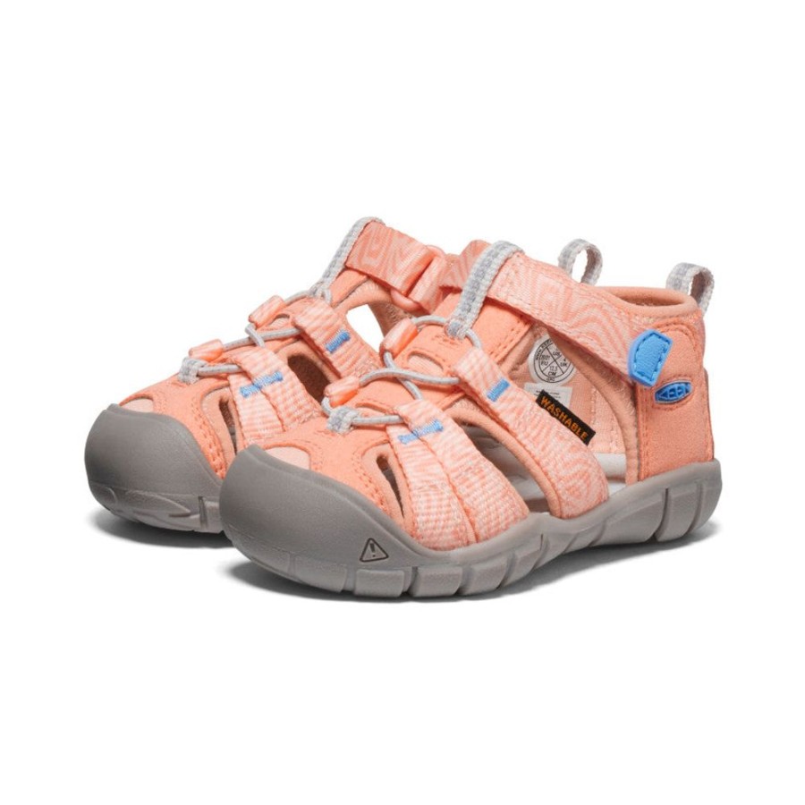 KEEN Sandals | Toddlers' Seacamp Ii Cnx | Papaya Punch/Marina