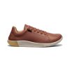 KEEN Slip-Ons | Men'S Knx Leather Sneaker | Tortoise Shell/Plaza Taupe