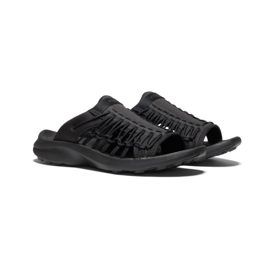 KEEN Slip-Ons | Men'S Uneek Snk Slide | Black/Black