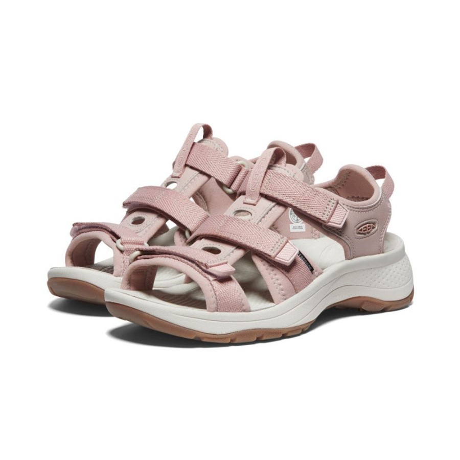 KEEN Sandals | Women'S Astoria West Open-Toe | Fawn/Silver Birch