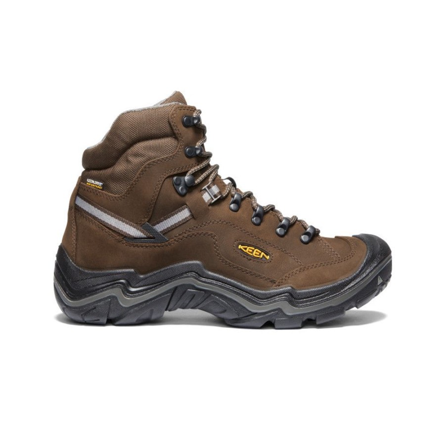 KEEN Boots | Men'S Durand Ii Waterproof Boot | Cascade Brown/Gargoyle