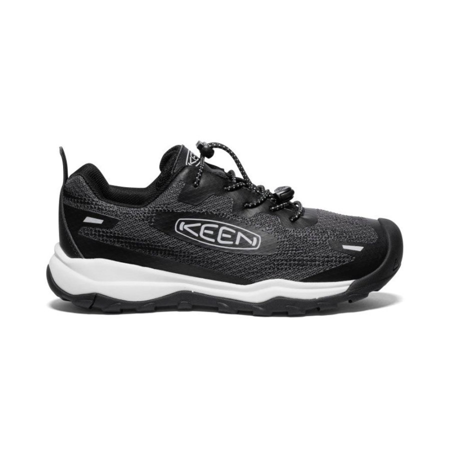 KEEN Shoes | Big Kids' Wanduro Speed Hiking Shoe | Black/Vapor