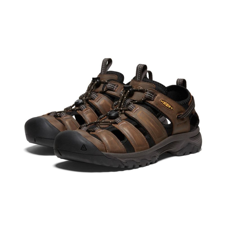 KEEN Sandals | Men'S Targhee Iii Sandal | Bison/Mulch