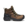 KEEN Work Boots & Shoes | Men'S Pittsburgh Energy 6" Waterproof Boot (Carbon Fiber Toe) | Cascade Brown/Greener Pastures