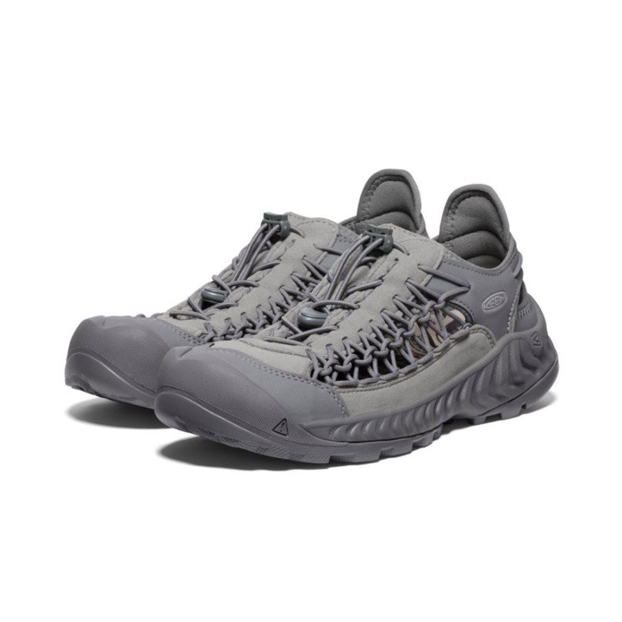 KEEN Shoes | Men'S Uneek Nxis Shoe | Steel Grey/Steel Grey