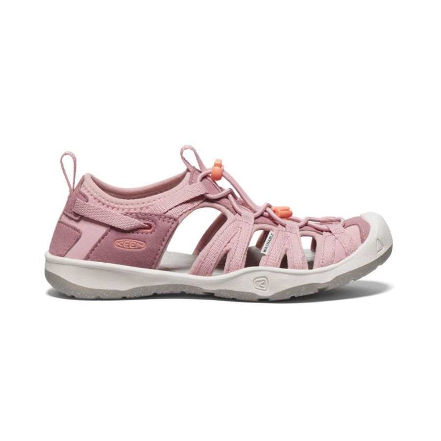 KEEN Sandals | Big Kids' Moxie Sandal | Nostalgia Rose/Papaya Punch