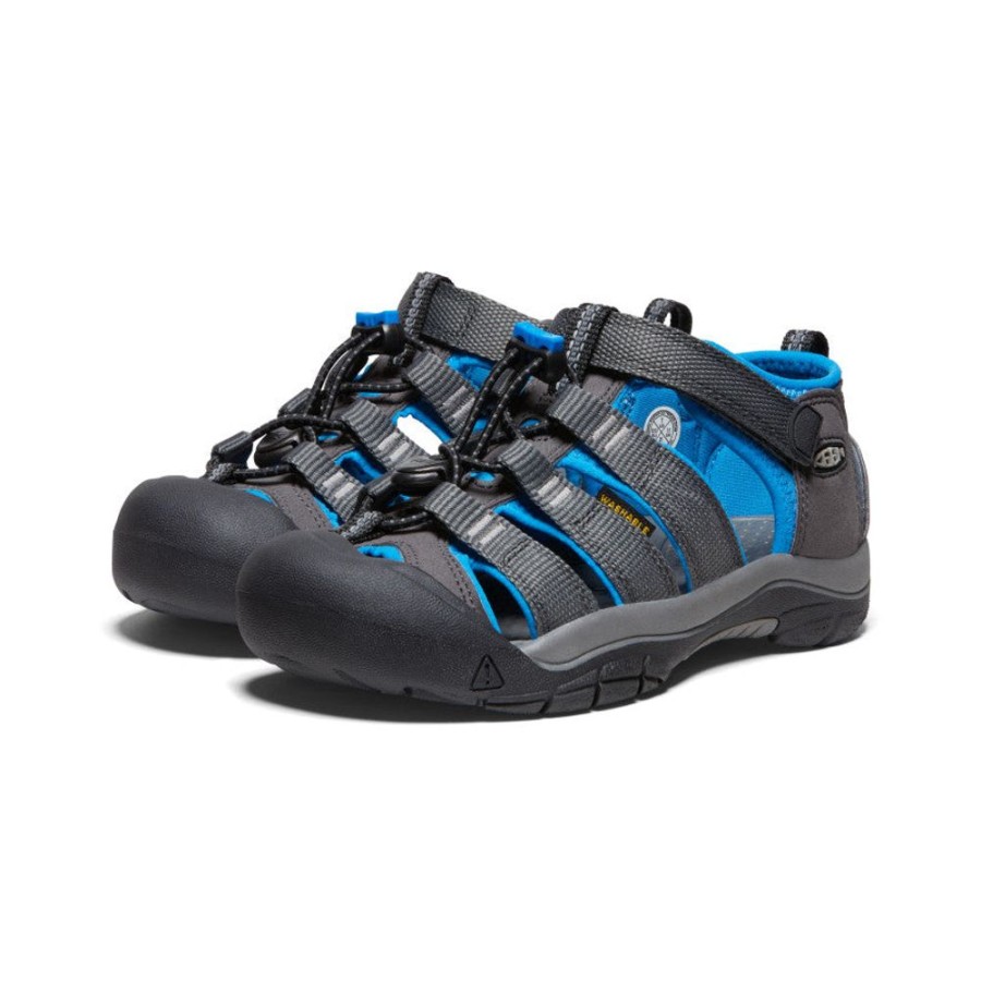 KEEN Sandals | Big Kids' Newport H2 | Magnet/Brilliant Blue