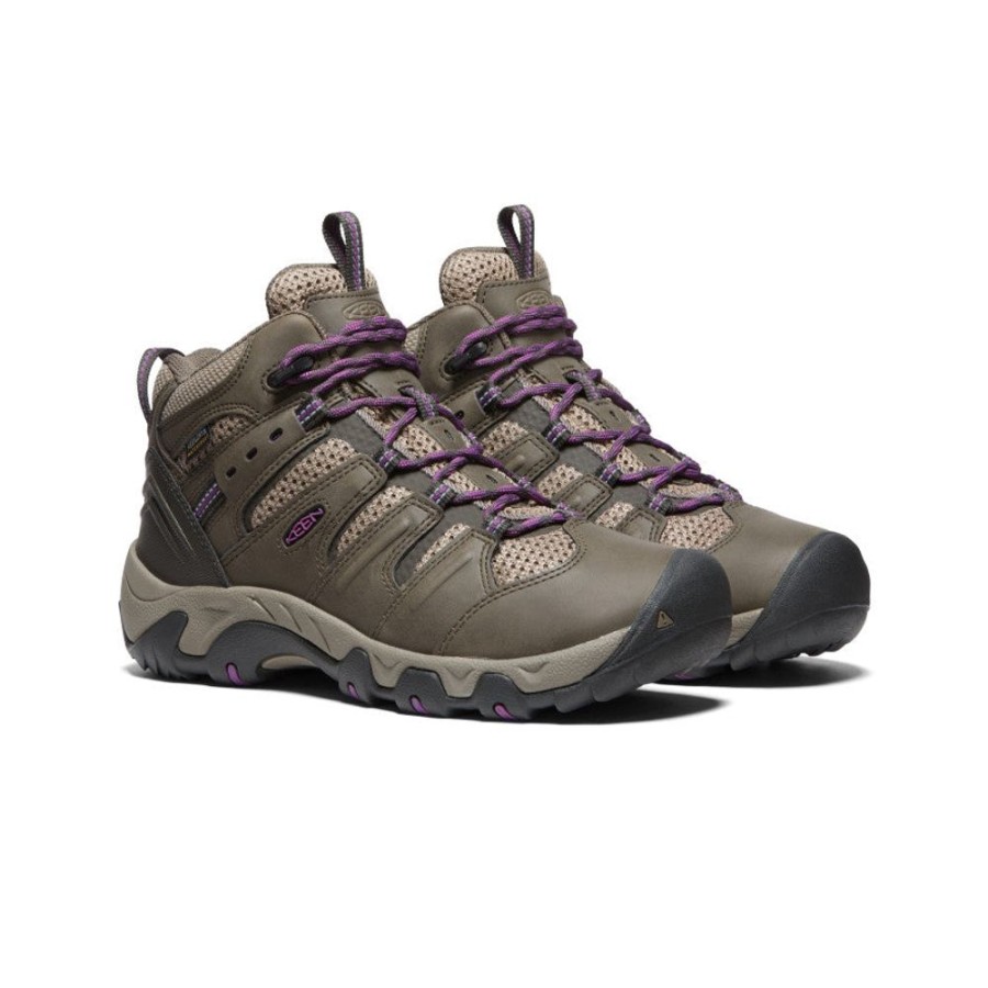 KEEN Boots | Women'S Koven Waterproof Boot | Bungee Cord/Wood Violet