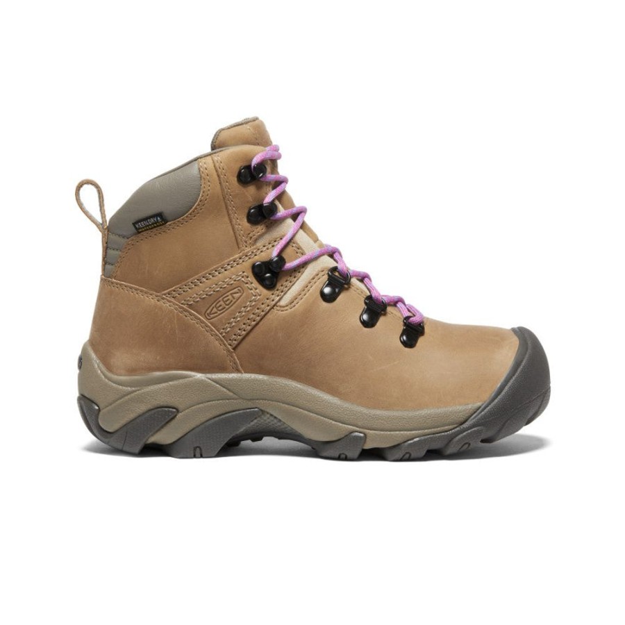 KEEN Boots | Women'S Pyrenees Waterproof Hiking Boot | Safari/English Lavender