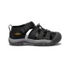 KEEN Sandals | Big Kids' Newport H2 | Black/Keen Yellow