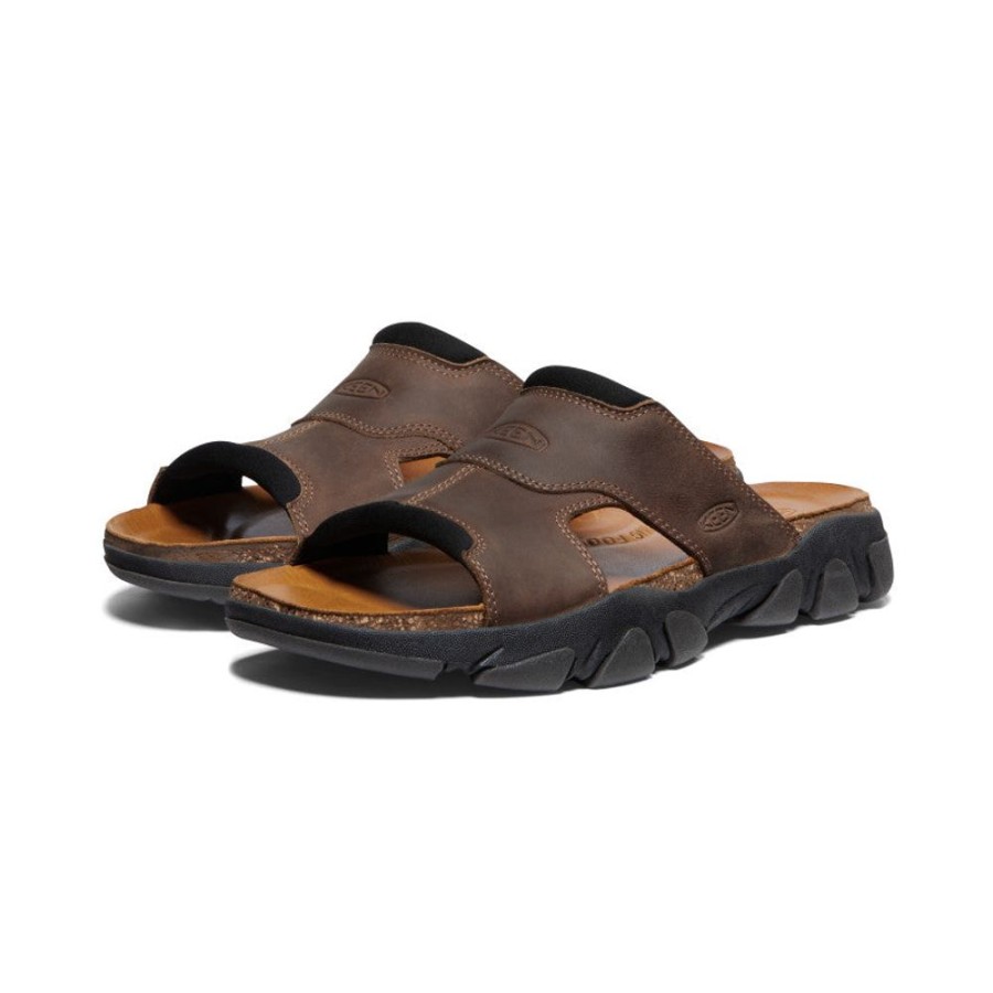 KEEN Slip-Ons | Men'S Daytona Ii Slide | Bison/Black