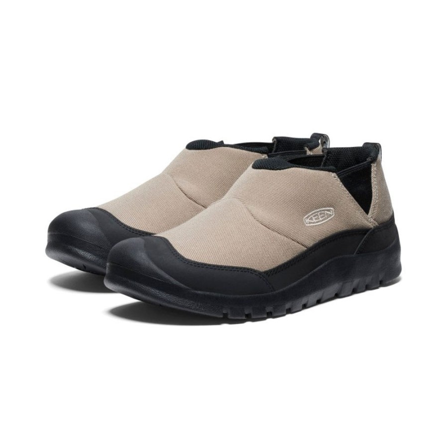 KEEN Slip-Ons | Women'S Hoodcamp Slip-On | Timberwolf/Black