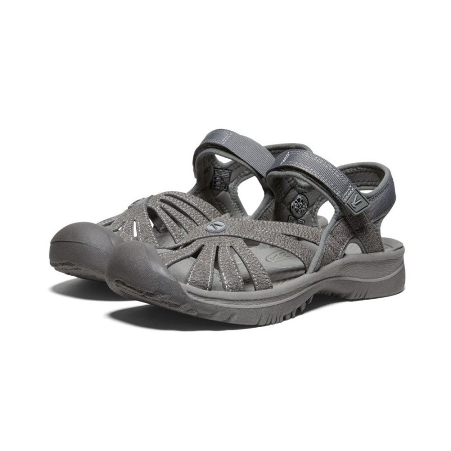 KEEN Sandals | Women'S Rose Sandal | Gargoyle/Raven