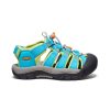 KEEN Sandals | Little Kids' Newport Boundless Sandal | Blue Atoll/Daiquiri Green